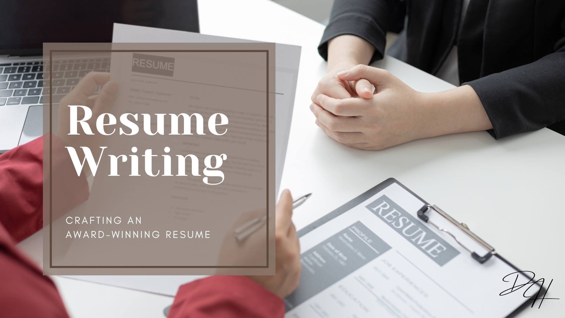 Award-winning hospitality resume