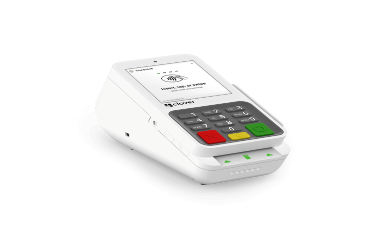 credit card swipe and tap to pay clover compact