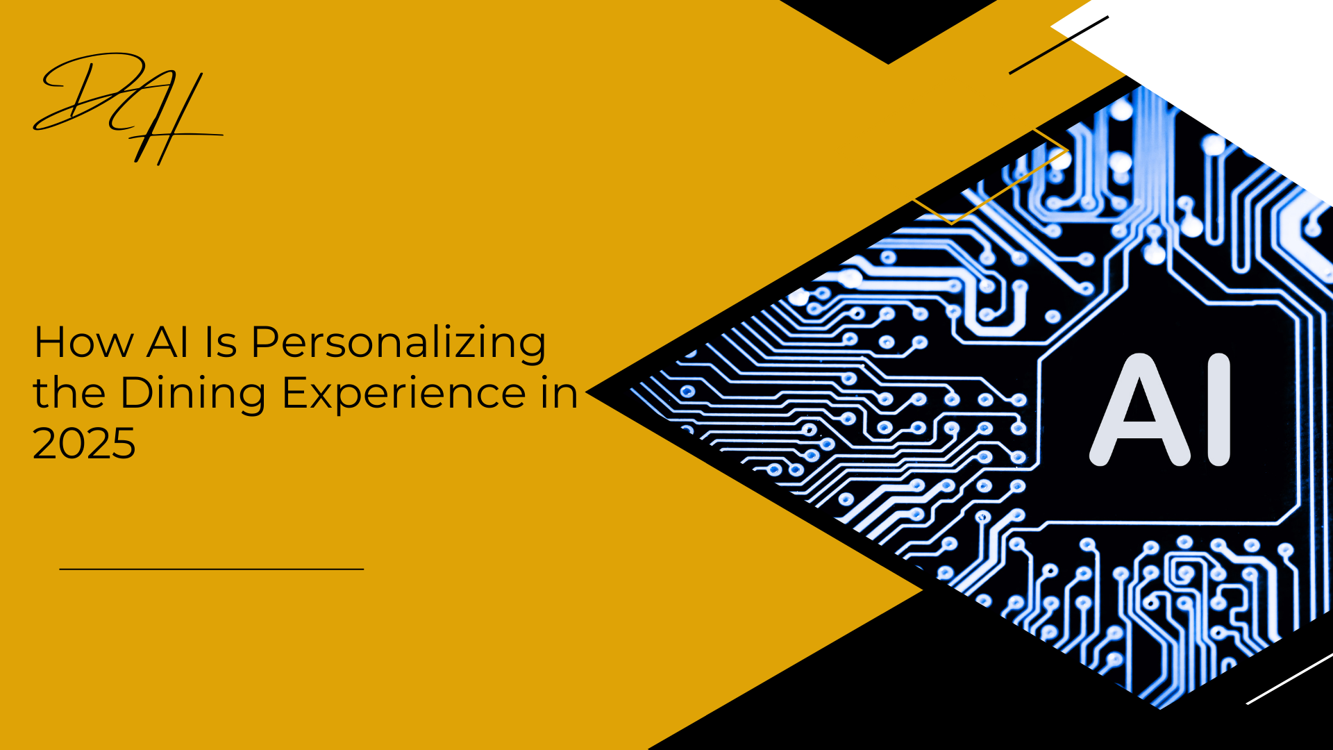 AI-Driven Dining Personalization