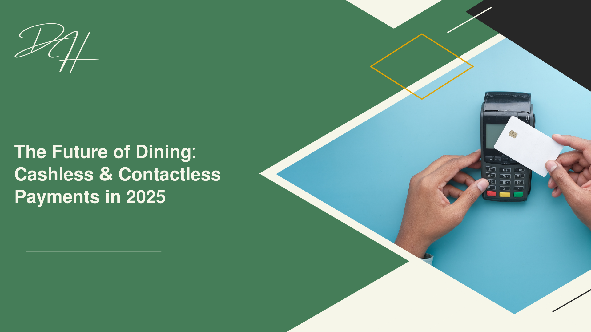 cashless and contactless payments