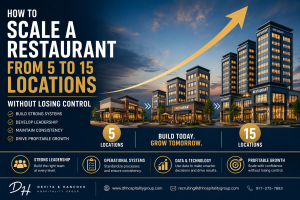 restaurant scaling from 5 to 15 locations